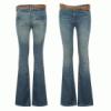 Lee Cooper Belted Bootcut ni farmernadrg (97274)