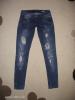 ZARA extra luxus szaggatott skinny farmer 1!!!