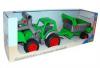 Wader Farmer Technic Traktor mit Frontlader und Anhnger NEU