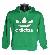 Adidas TREFOIL HOODIE ni Belebjs pulver rak