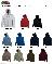  Fruit of the Loom 62-062 cipzros, kapucnis pulver S-XXL