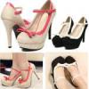 36-39-es fekete -fehr s barack-pink platform cip nagyon szp, divatos,