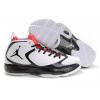 Olcs Air Jordan 2012 Q Fehr Fekete-Varsity Red Frfi kosrlabda