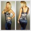 Sugarbird fekete csipks ni nadrg S j