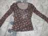 Buggyos ujj barna fels S/M