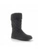 Tli ni csizma fekete fehr HX23 013 BLACK