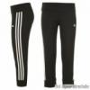 Adidas Essentials 3 Stripe 3/4-es Ni Feszes Edz Nadrg