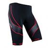 Santic-frfi Coolmax anyag kerkpros 1/2 nadrg piros nyoma