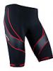  Santic-frfi Coolmax anyag kerkpros 1/2 nadrg piros nyoma