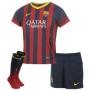 Nike Barcelona 2013-2014 vi hazai gyerek mez szett