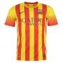 Nike Barcelona 2013-2014 vi idegenbeli gyerek mez