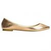 New Yorker Accessoires arany balerina cip