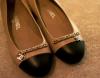 Chanel balerina shoes with charms. by lesley