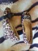 Trendi leoprd mints ,egybetalp csajos cip 36-os