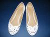 Cipmnia: Foot Glove br krm nyitott orr balerina cipell 38-39-es