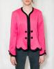 Pink fekete blzer
