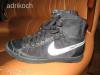 NIKE trendi fekete ezst kosaras cip 38