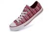 Converse All Star Low Ni cip red grid