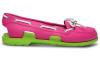 Crocs Beach Line Boat Fuchsia/Volt Green ni cip