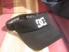 DC fekete sun cap sapka