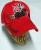 USA Choppers - Piros Motoros Baseball Sapka