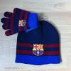 j Fc Barcelona sapka keszty szett! 2190