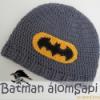 Batman horgolt sapka