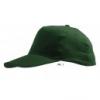 SO88110 5 paneles baseball sapka, Bottle Green