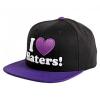 DGK I Love Haters snapback baseball sapka (Lila / Fekete)