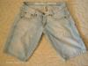 Retro jeans farmer rvidnadrg hmzett felirattal