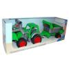 Wader Farmer Technic Traktor mit Frontlader und Anhaenger
