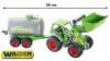 Wader Farmer Technic Traktor mit Fassanhanger