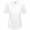 Fruit of the Loom Lady-Fit Short Sleeve Oxford Shirt ni ing fe