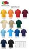 Fruit of the Loom PREMIUM gallros, sznes pl 63-218 S-XXL (180g/m2 100% pamut)