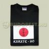 Saman Pl Karate Do fekete pamut