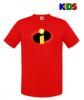 The Incredibles gyerek pl piros Direkt nyomssal