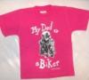 My Dad`s a BIKER-Apu Motoros-Gyerek pl