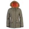 Lee Cooper Quilted Parka ni kapucnis kabt / kheki