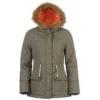 Lee Cooper Quilted Parka ni kapucnis kabt / kheki