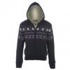 Lee Cooper Fairisle Fleece Lined Knit gyerek kabt