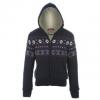 Lee Cooper Fairisle Fleece Lined Knit gyerek kabt
