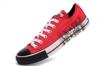Converse All Stars Low Cip Piros
