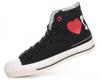Converse All Stars High Cip Fekete/true love