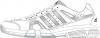 Adidas Ambesto Stripes frfi tenisz cip