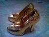 Afrodita arany platform Olasz cip 36