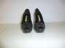MANAS Lea Foscati olasz fekete br peep toe platformos szandl cip