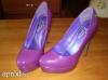 Office Shoes Kitten ni platform cip lila j!