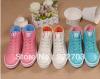 Platform waterproof high Rivet neon For womens sneakers new 2013 shoes women casual discount online sapatos chaussure femme(China (Mainland))