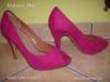 Pink platform nyitott orr cip J