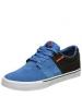 Supra TK Stacks Vulc Shoes Royal Black Neon Orange